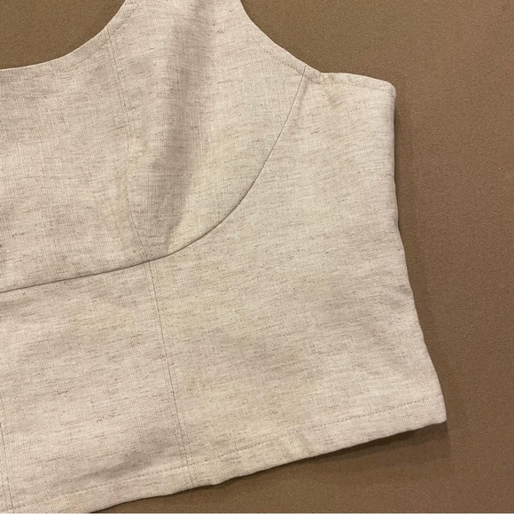 Banana Republic Linen Blend Crop Size 18 New With Tag - Picture 2 of 10